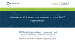 Desktop Screenshot of emvco.com